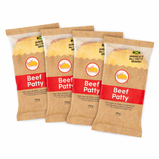 Juici Beef Jamaican Patties 4 Pack