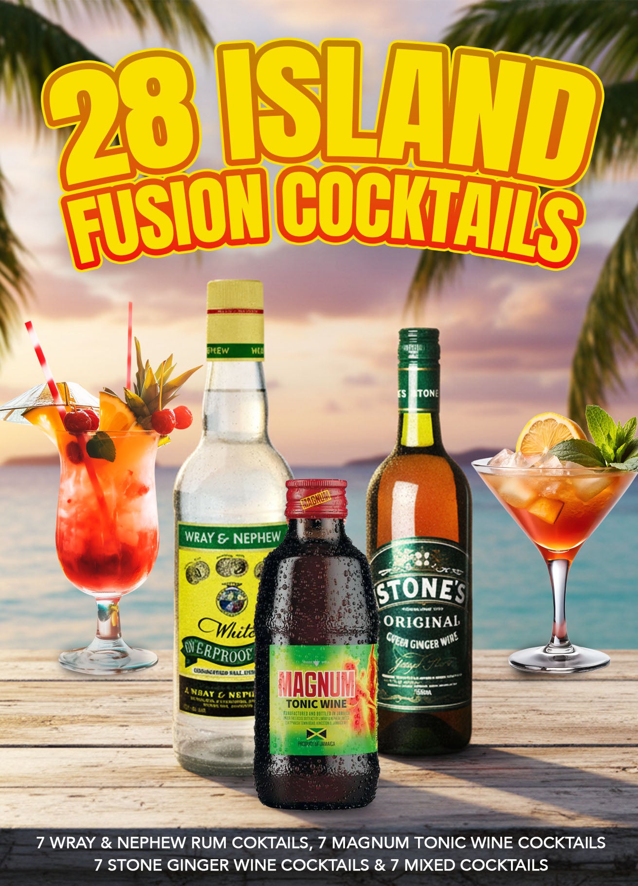 28 Island Fusion Cocktails