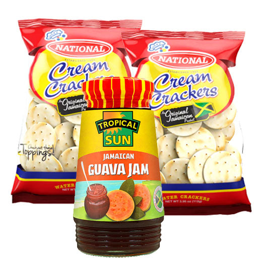 Jam & 2 Crackers