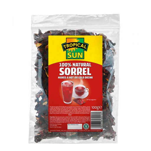 Traditional Caribbean sorrel beverage made from dried hibiscus petals