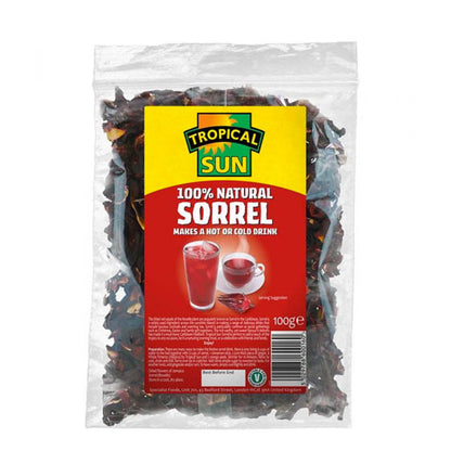 Traditional Caribbean sorrel beverage made from dried hibiscus petals